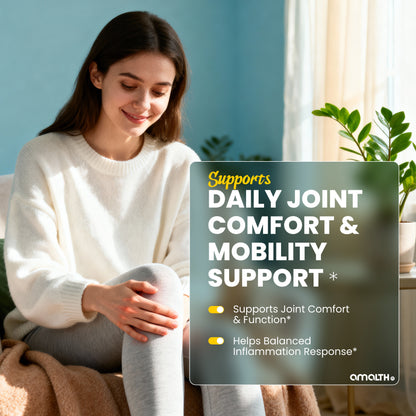 Glucosamine Chondroitin & MSM 5605mg | 10-in-1 Joint & Cartilage Support Supplement | With Boswellia, Collagen, Turmeric & Vitamin D3 | 120 Veg Capsules | Non-GMO, Gluten-Free