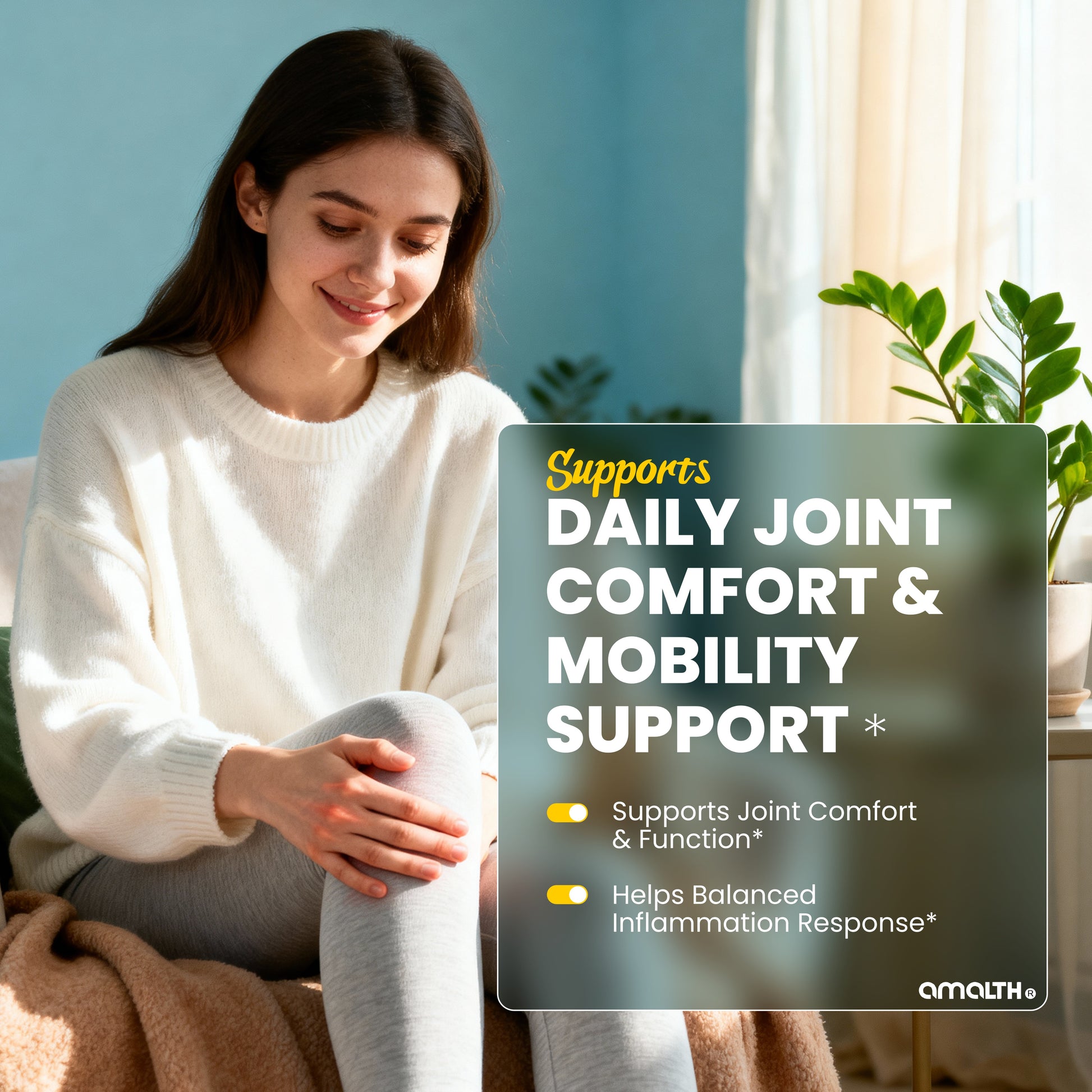 Amalth joint support tablet benefits for knee and cartilage health