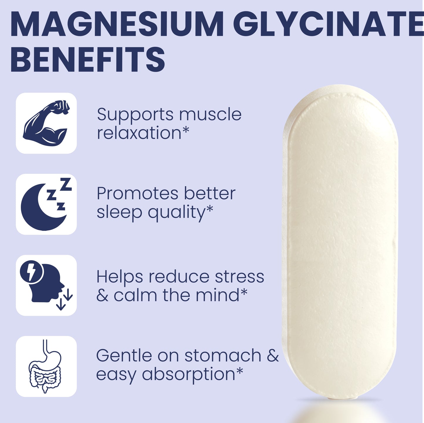 Magnesium Glycinate how to use dosage Amalth supplement