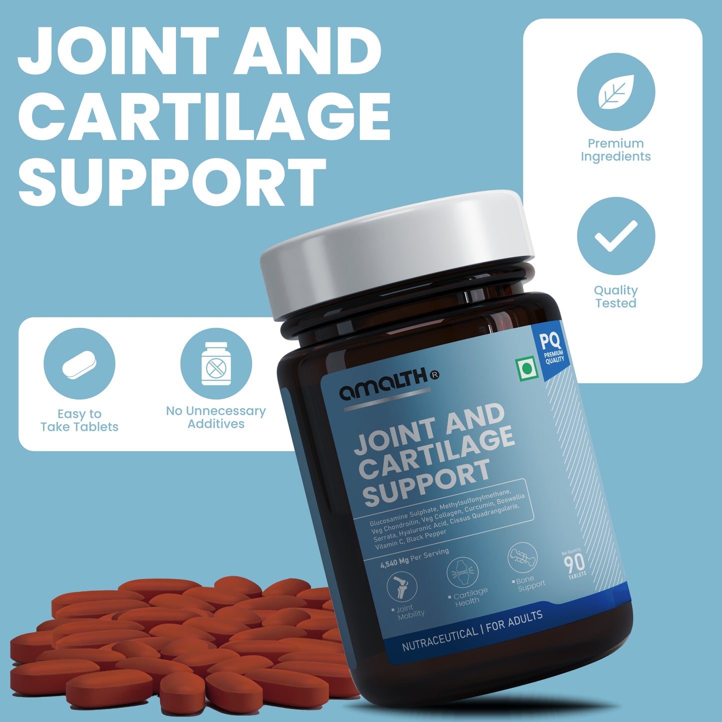 Chondroitin MSM supplement for arthritis and joint flexibility India
