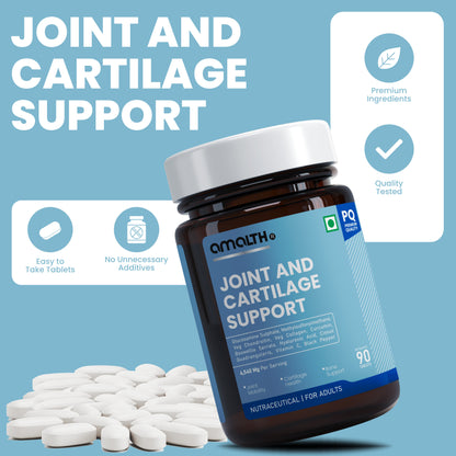 Glucosamine Chondroitin & MSM 5605mg | 10-in-1 Joint & Cartilage Support Supplement | With Boswellia, Collagen, Turmeric & Vitamin D3 | 120 Veg Capsules | Non-GMO, Gluten-Free