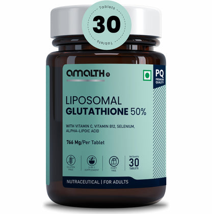 Liposomal Glutathione 766mg | 5-in-1 Skin Brightening, Detox & Antioxidant Support | With Vitamin C, B12, Selenium & Alpha Lipoic Acid | 120 Veg Capsules | Non-GMO, Gluten-Free