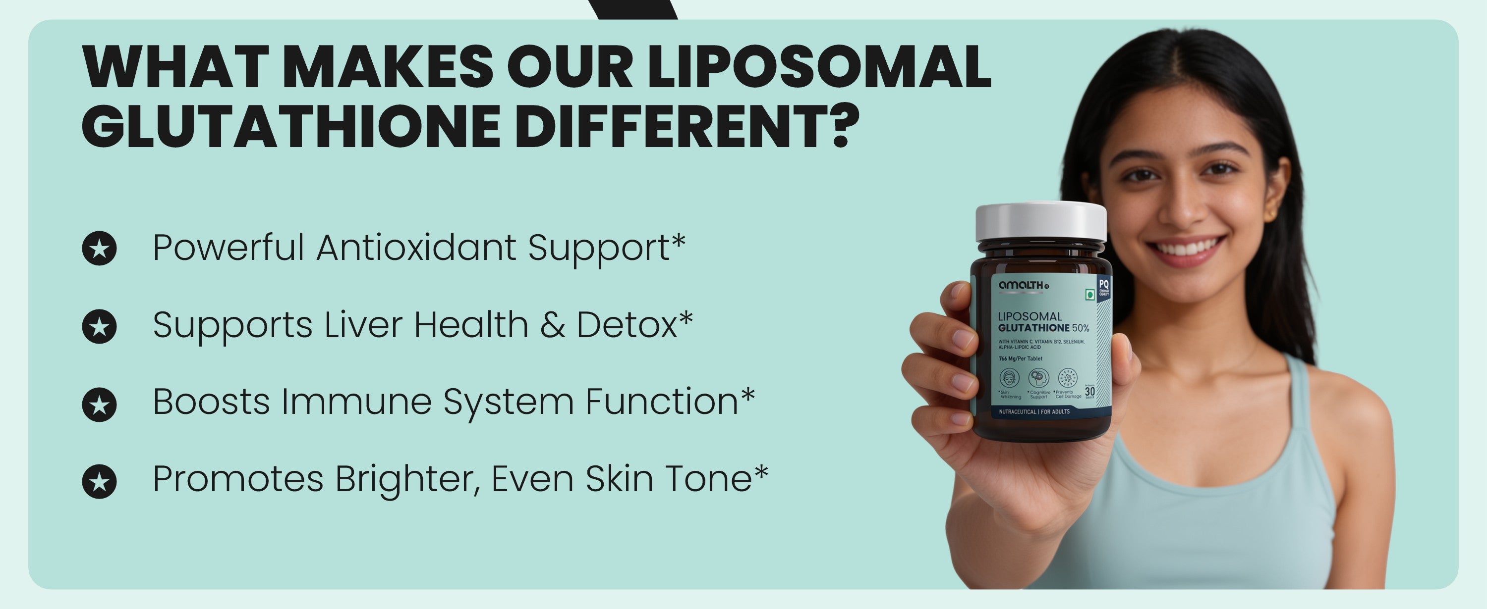 Glutathione how it works skin glow cellular detox Amalth